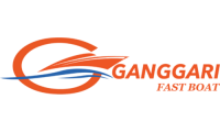 Fast Boat Company Logo of Ganggari Express, Fast Boat to Gili Islands from Padang Bai Harbor.