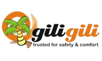 Official Logo of Gili Gili Fast Boat, Connecting Bali, Gili Trawangan, and Lombok.